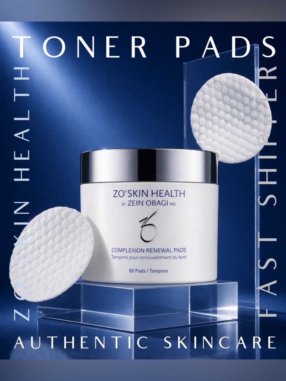 ✨ ZO Complexion Renewal Pads (Full Size) + Firming Serum vial 💙 ($175 Value)